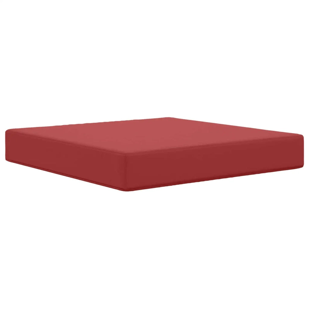 Cuscino per divano da esterno 2 pcs Rosso vino Poliestere 900736
