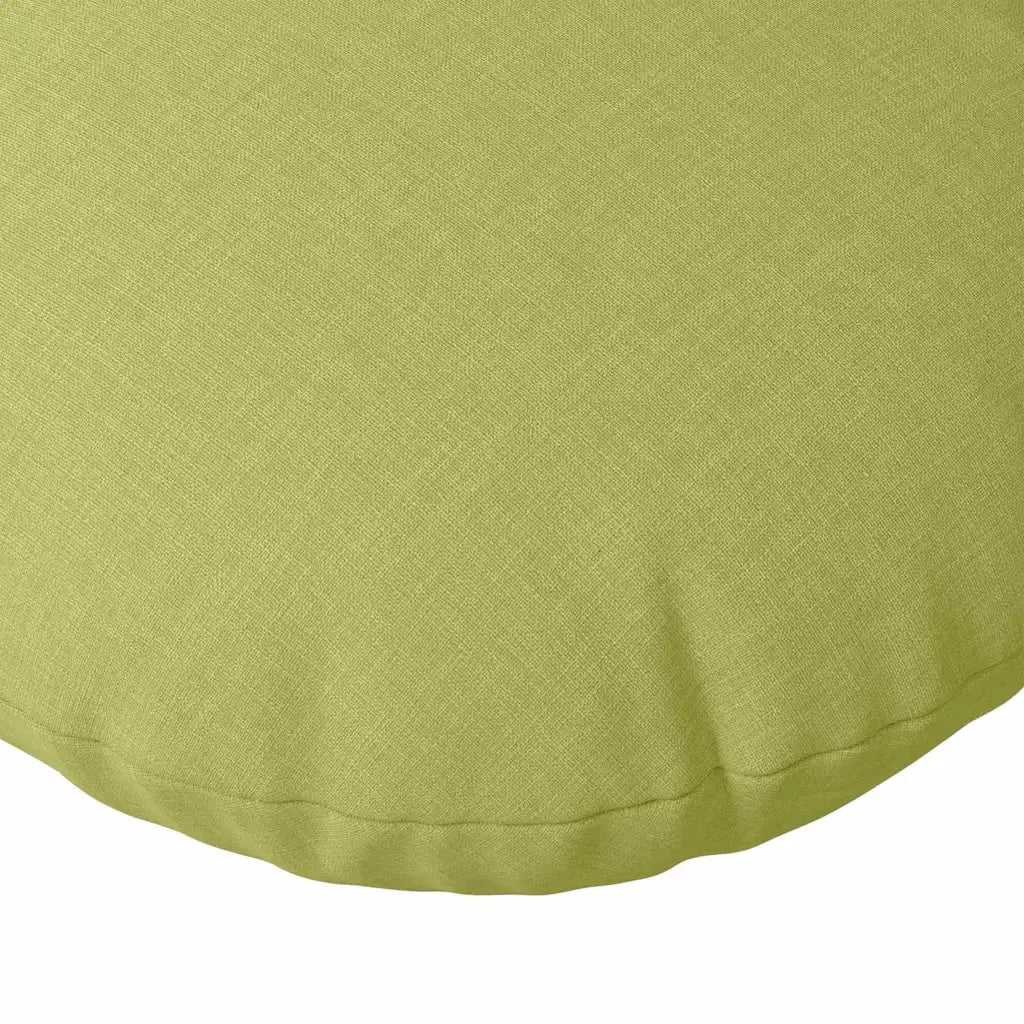 Cuscini per Seduta 2 pcs Verde chiaro Ø50 x 19 cm Tessuto 42014167