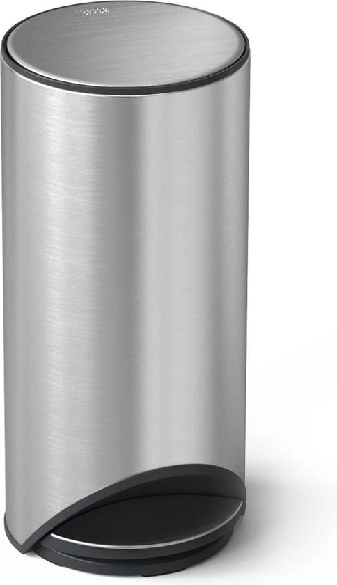 Emme di 30 litri con chiusura a pedale, sigillazione dell'odore, chiusura soft close, coperchio in acciaio inossidabile - senza pressione di dito - emme di pedale rimovibili da 50 litri