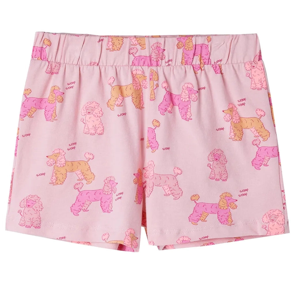 Pigiama da Bambina a Maniche Corte Rosa Chiaro 104 10440