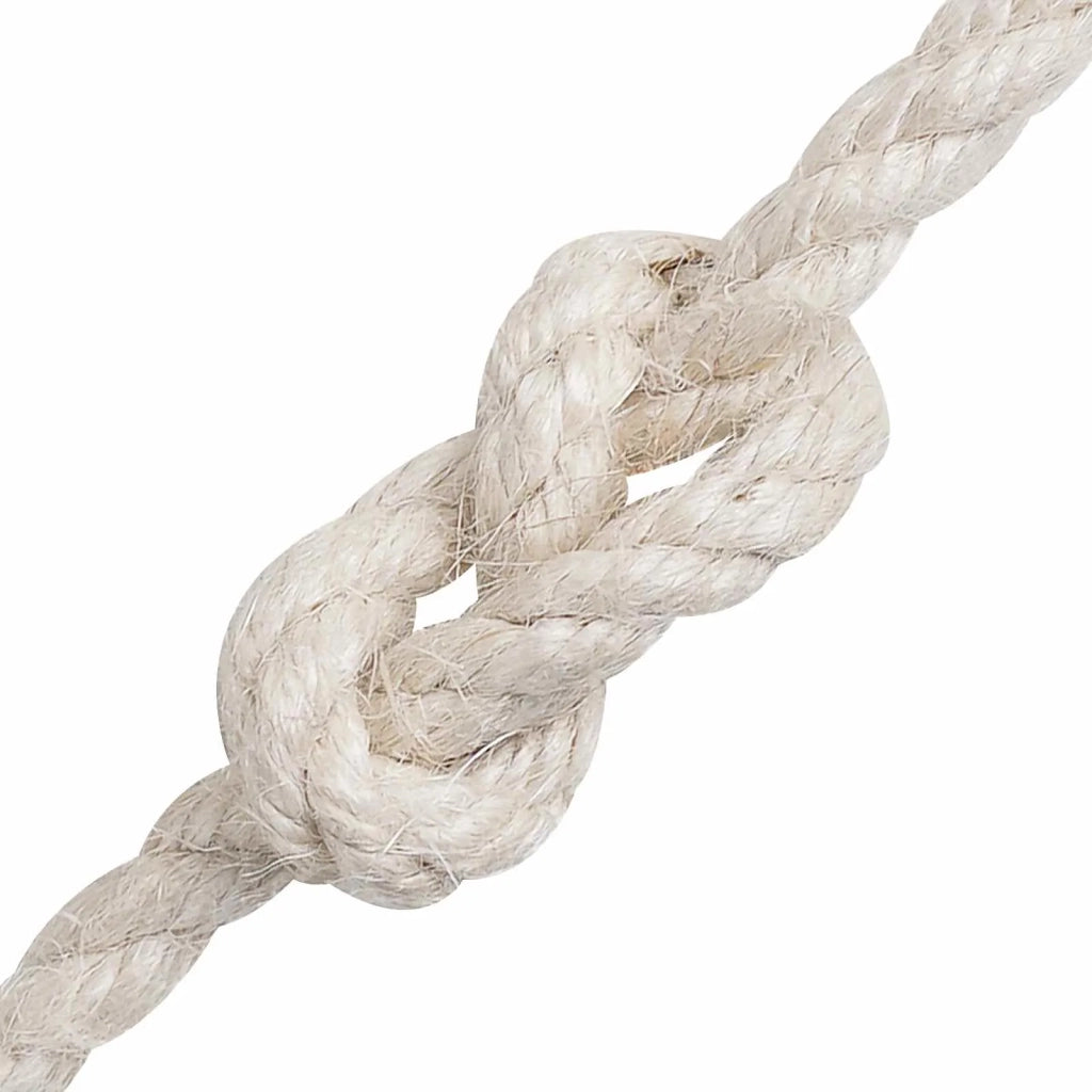 Corda | Fune di Juta 8 Bianco 100% juta Tossa