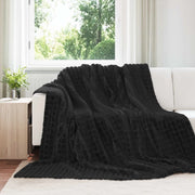 Coperta Nero 240 x 220 cm Panno 42016931