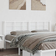 Testiera di Ricambio in Metallo Bianco 193 cm 355647