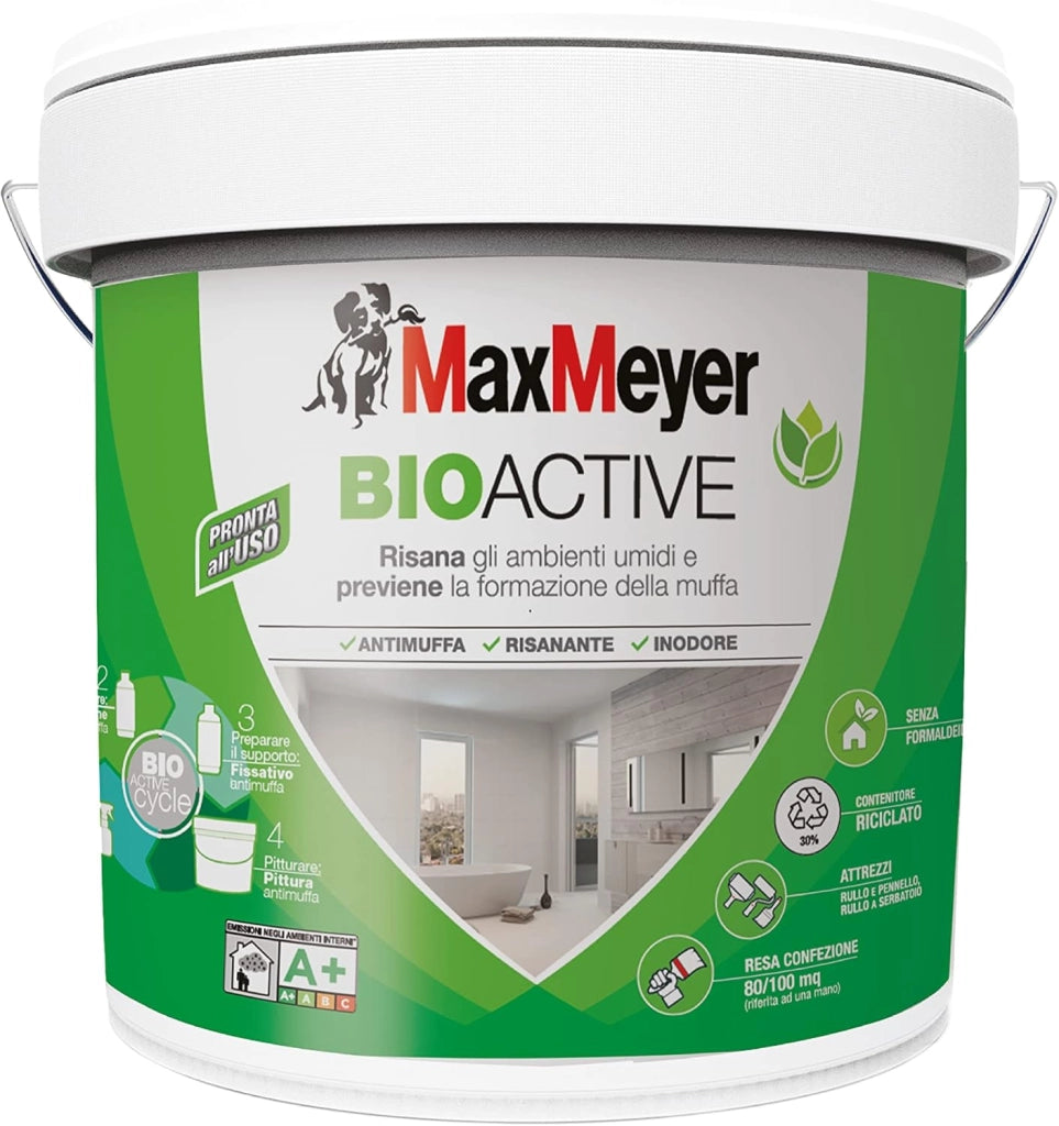 Pittura per Interni Lavabile Monomano SUBITOBIANCO A+, Colore Bianco, 10L