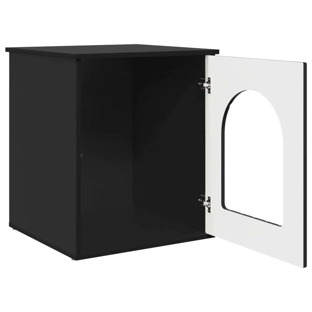 Casa per Gatti Nero 53 x 52 x 62 cm Legno multistrato 8000708