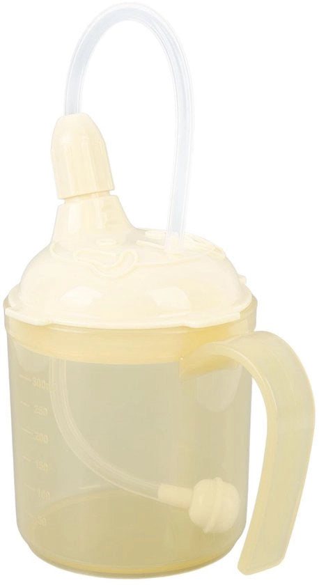 Tazza per bevande per adulti - 300 ml - Aiuto alla deglutizione - Bicchiere per disfagia - Leggero - Materiale in polipropilene resistente