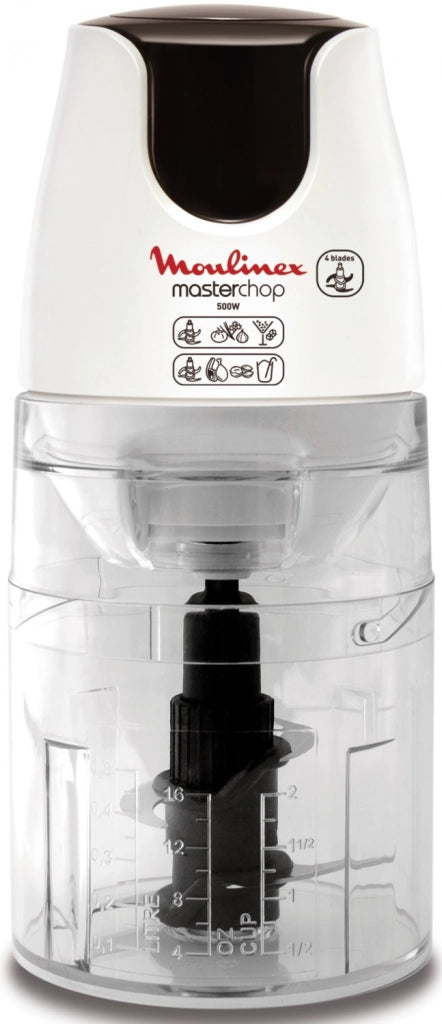 Moulinex masterchop, mini tritatutto, 4 lame, dj450 - DJ450B