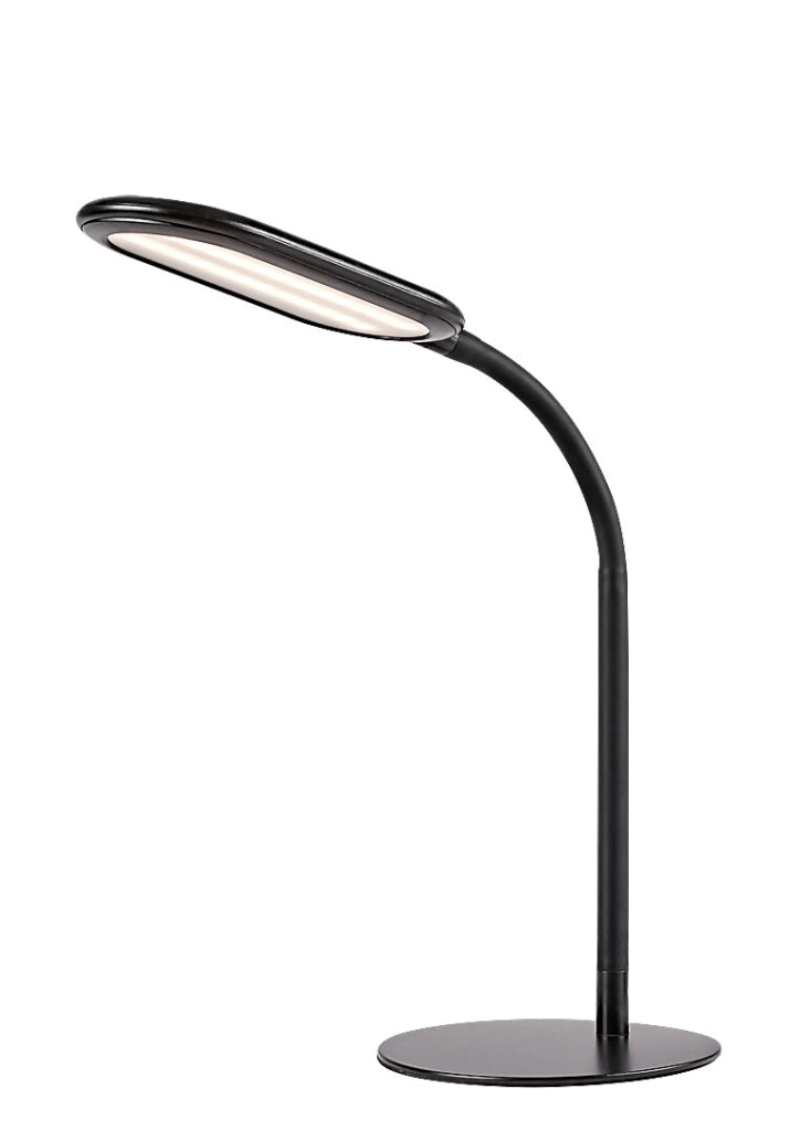 Lampada da scrivania LED nera 10W dimmerabile Rabalux
