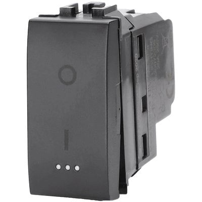 INTERRUTTORE BIPOLARE ABL - NERO VOLT 250 A 20- 8 pezzi