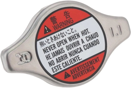 Capotermometro in metallo - Compatibile con Suzuki Jimny/SX4/Swift/Vitara MK3 - 1 pezzo - Codice OEM 17920-75F00 - Eccellente sigillatura - Prevenzione di perdite di liquido di raffreddamento - Coperchio del liquido di raffreddamento