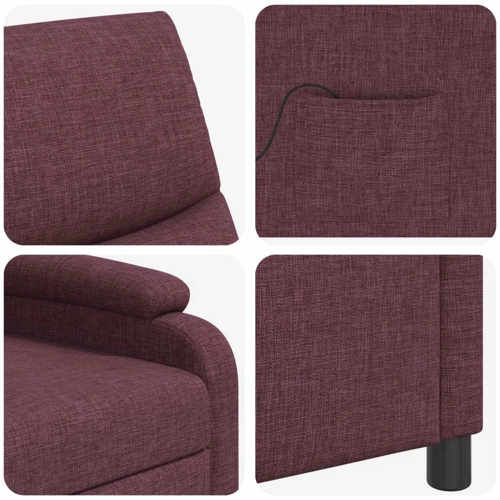 Poltrona Massaggiante Viola Tessuto 42035020