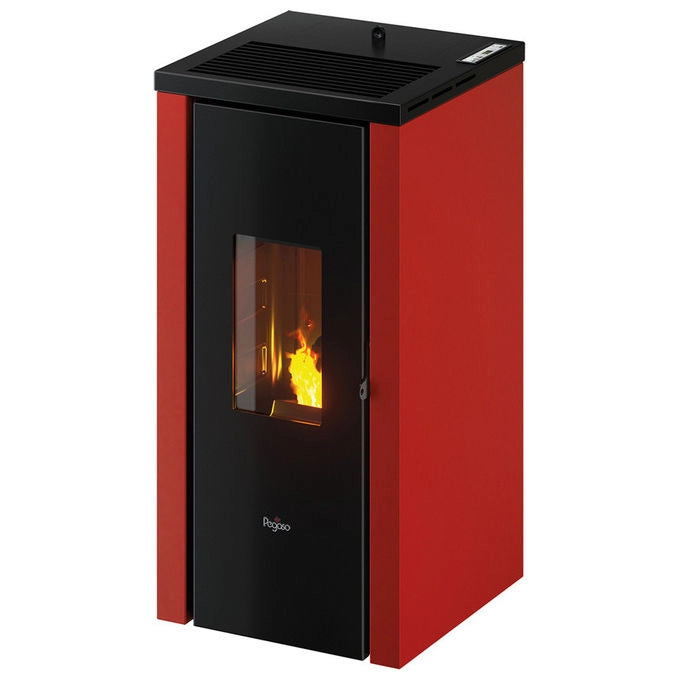 Pegaso Stufa a Pellet Madison 5 T2 Rosso