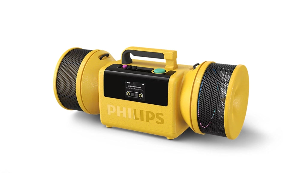 Speaker bluetooth moving sound tube ms80 giallo - tams80y/00