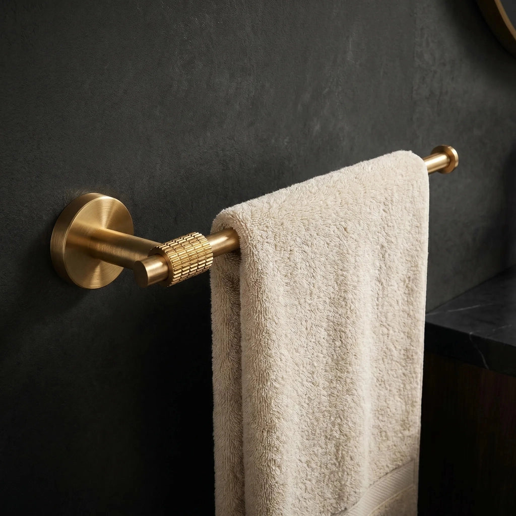 Portasciugamano Da Bagno 29106 Riwon Brush Gold