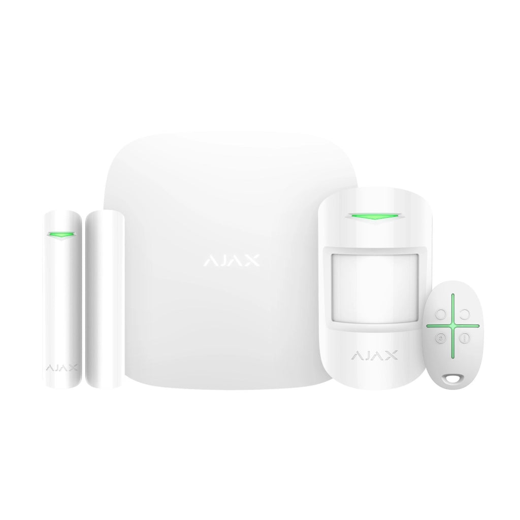 Ajax StarterKit Kit Allarme Hub MotionProtect DoorProtect Bianco