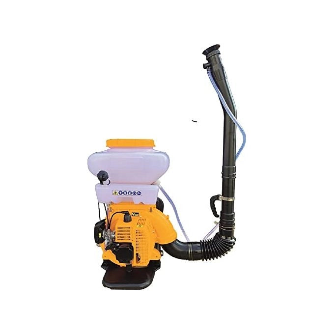 Vigor VAT-415 Atomizzatore a Spalla 2T 41.5 cc 2.13 kW Serbatoio 14 L Flusso Aria 488 m³-h Gittata 3 m colore Giallo