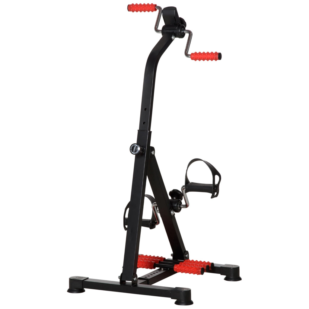 Bicicletta Ellittica ¨C Minimal ¨C Regolabile 75-97 cm con Schermo LCD e Rullo Massaggiante