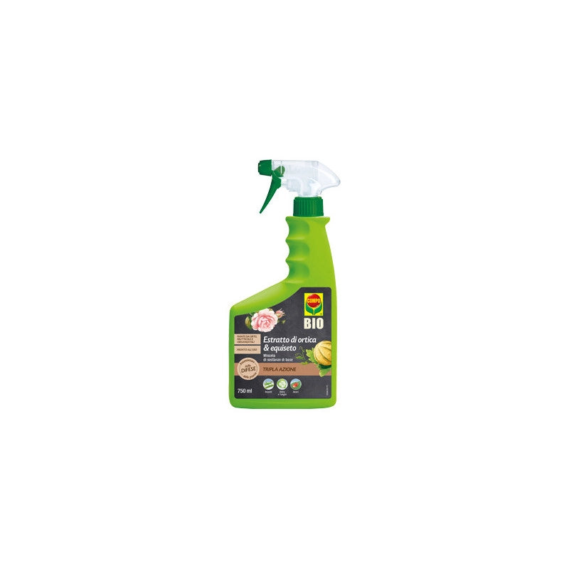 Insetticida naturale Tripla Azione – 750ml – COMPO BIO – Protezione completa per orto e giardino