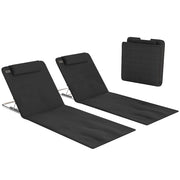 Divano 2 posti reclinabile ¨C Minimal ¨C 134x48x33-43 cm nero
