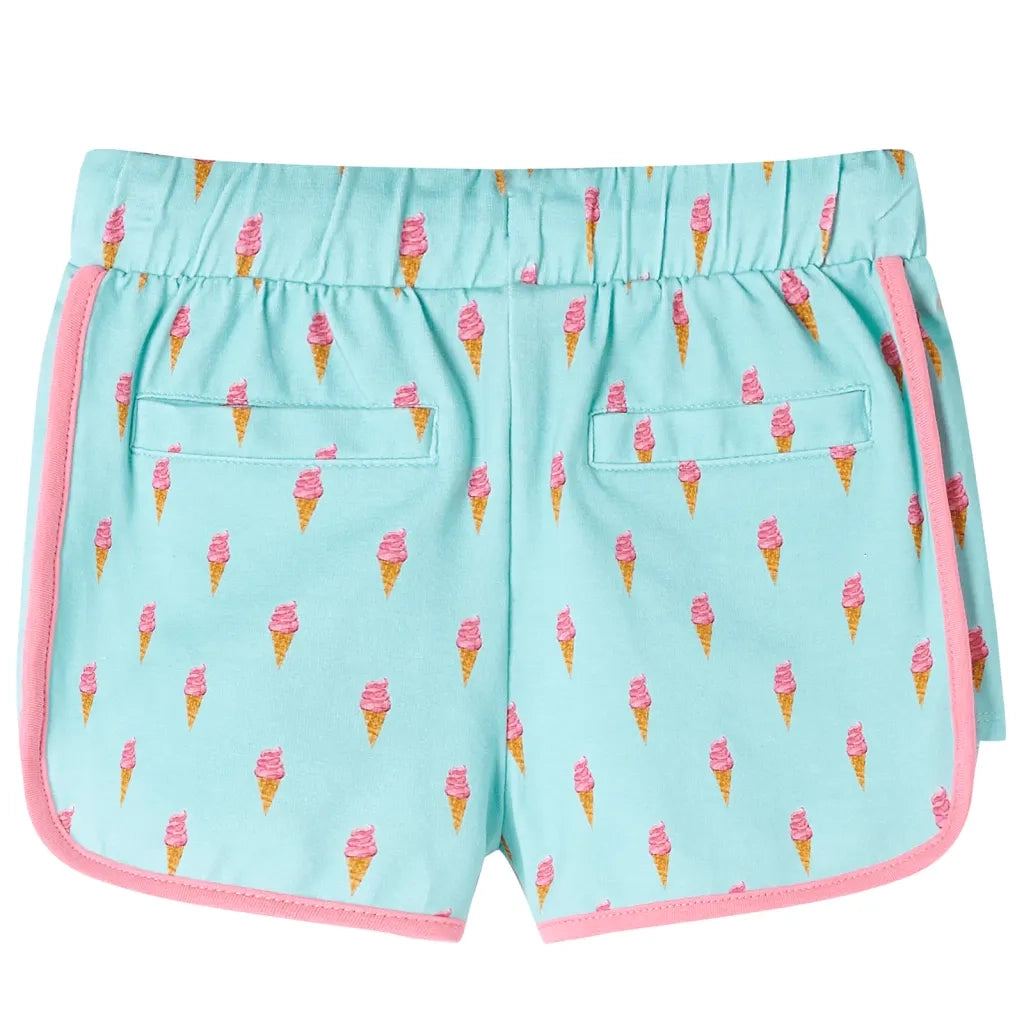 Pantaloncini per Bambini con Coulisse Menta Chiaro 116 CFW7736402