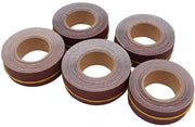 Scheda di schiacciatura in rullo da 6 metri - Trama nylon - Cinque rulli - Corso 150/240/320/400/600 - Peso 532 gram - Sottile abrasione