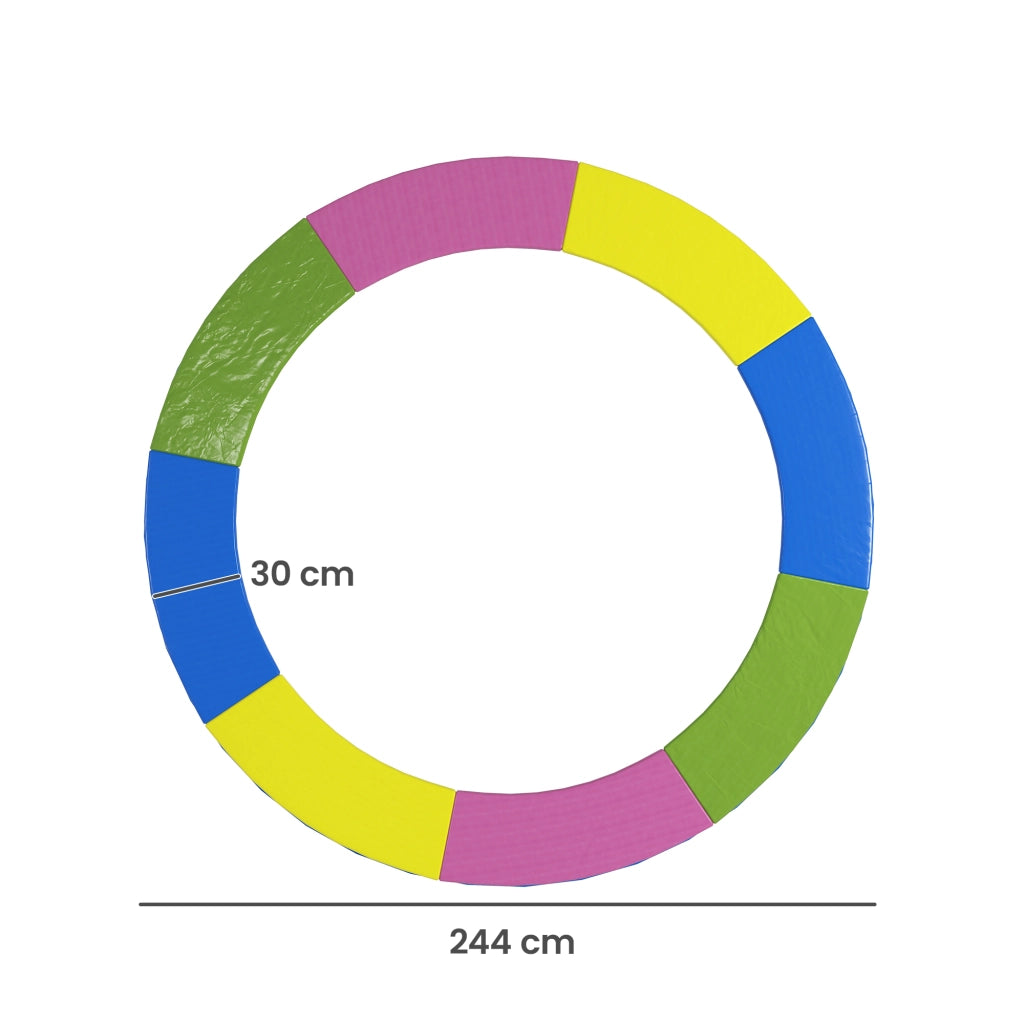 Copertura per Trampolino ¨C Minimal ¨C ?244 cm, Impermeabile, Multicolore
