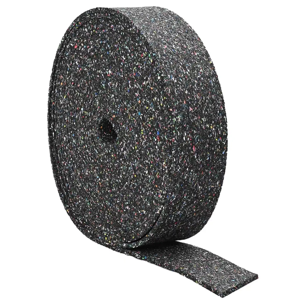 Rotolo di Granulato in Gomma Nero 2000 x 12 x 1 cm Gomma 42027308