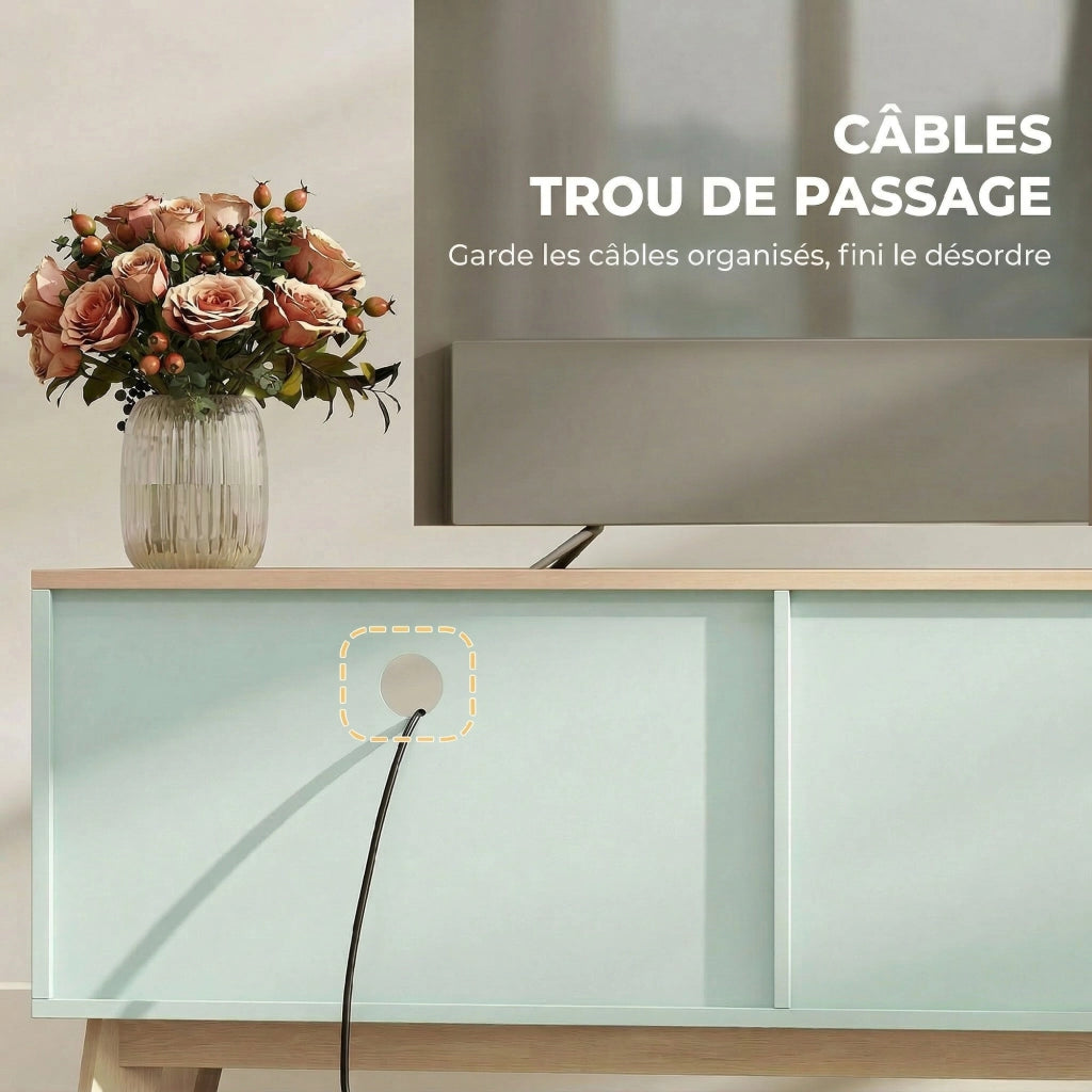 Mobile TV ¨C Minimal ¨C Verde chiaro 120x30x?