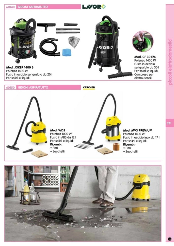 1pz filtri panno kit 3pz xbidoni vac20s-vac18plus cod:ferx.8849