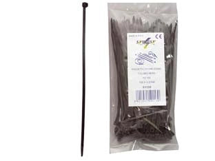 FASCETTE NYLON NERE- - mm.7,6x250 - 1 busta SYNTESY