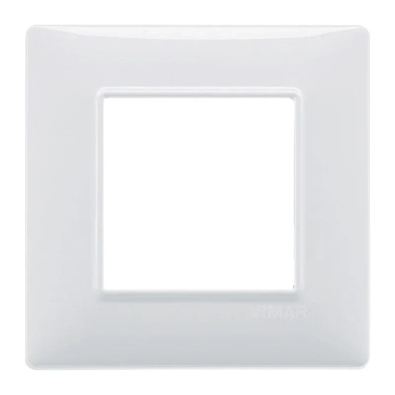 Vimar Plana placca 2 moduli colore bianco 14642.01