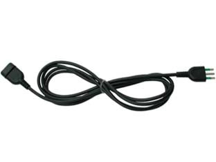 PROLUNGA ELETTRICA LINEARE 3X0,75 NERA  mt.5    FANTON