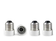 Kit da 4 Adattatore per Lampadina Riduzione da E27 a E14 Portalampada EXTRASTAR