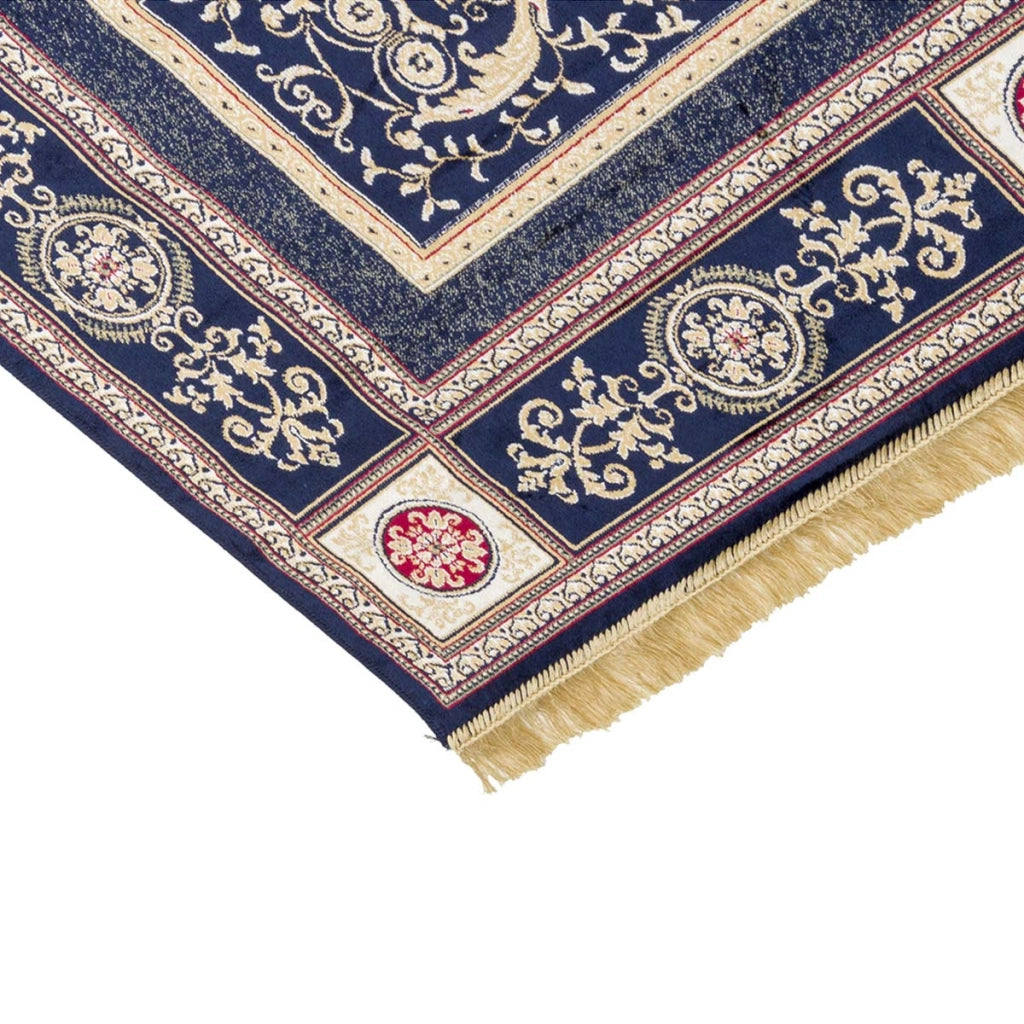 Tappeto RUBINE 350 Imperial BLU cm.67x240 disegno classico persiano stile orientale tradizionale. Tappeto salotto, soggiorno, camera da letto, ingresso, corridoio.