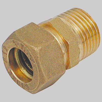 RACCORDO DIRITTO MASCHIO ORING TIEMME  22 x 1     TIEMME