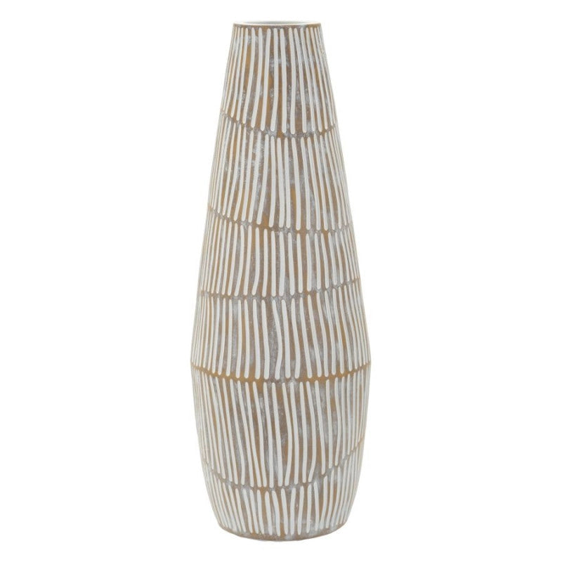 Vaso Resina Hanoi cm ø 17x47 (apertura cm ø 6)
