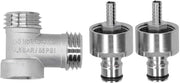 Adattatore di fermentazione - Convertitore di carbonazione - Accessorio essenziale - Formato compatto - Connettore PET - Per la produzione di birra a casa - Adattatore di connessione