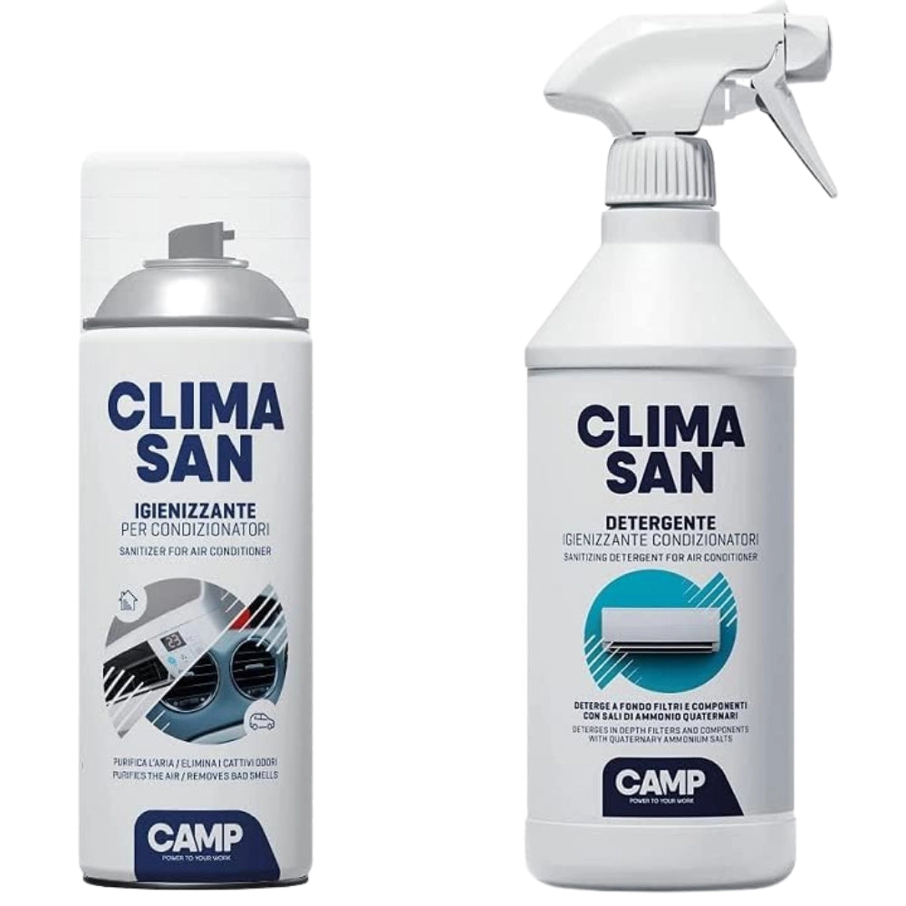 Camp trattamento sanificante ed igienizzante completo per climatizzatori