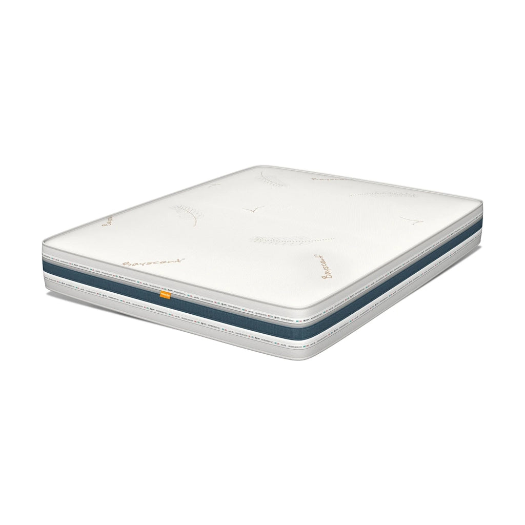 Materasso 140x190, Alto 30 cm - alla Francese, Memory, Sfoderabile, in Bayscent | Cabrio