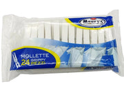 MAURY'S MOLLETTA GRIPPY 24 PZ BIANCA