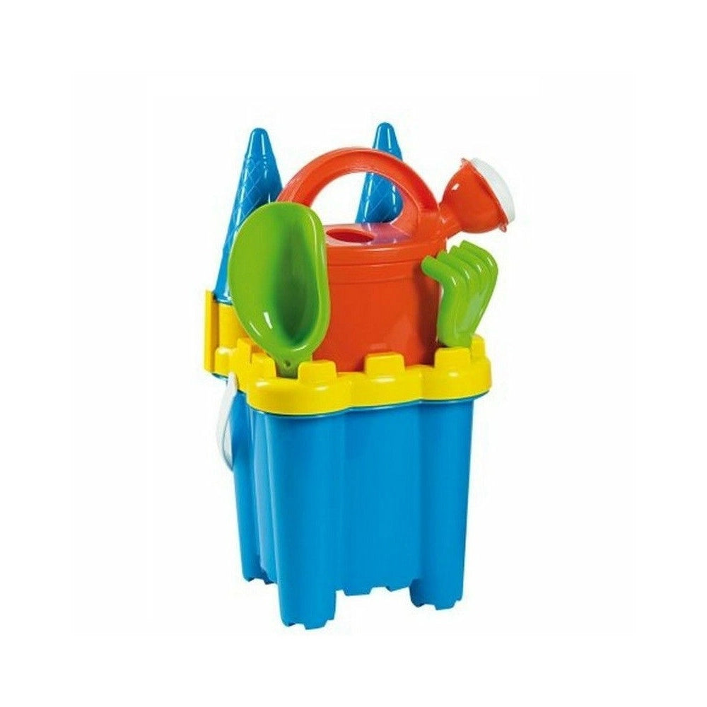 Trade Shop - Secchiello A Castello Con Accessori Mare Bambini Spiaggia Estate -