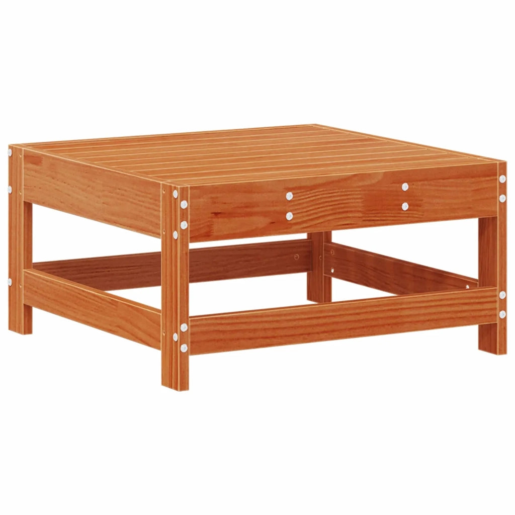 Set Lounge da Giardino 8 pcs Pino Marrone Cerato