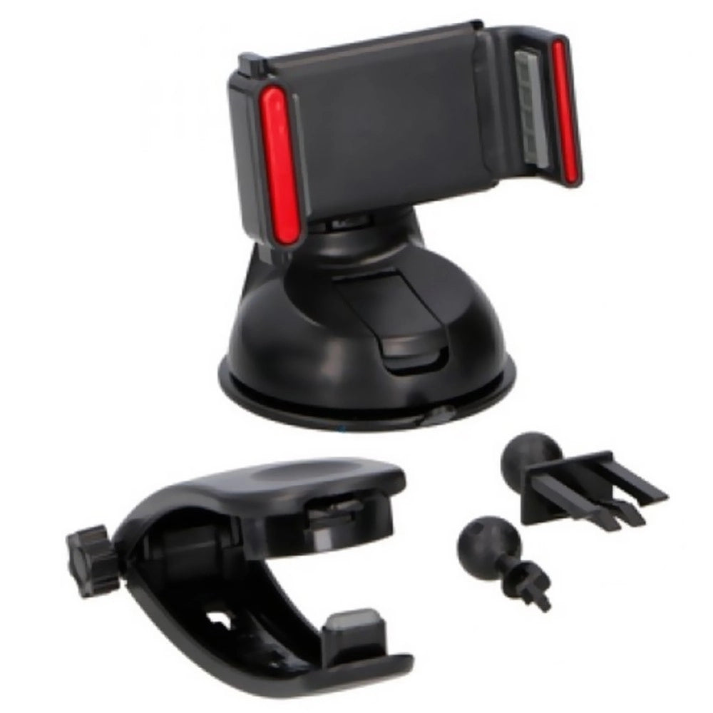 Trade Shop - Porta Cellulare Supporto Auto Universale Cellulari Smartphone Gps Con Ventosa -