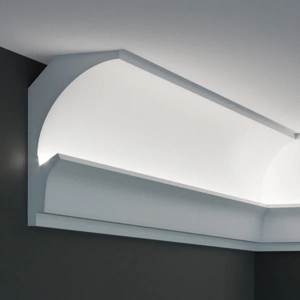 a barra *** STOCK *** Pacco da 2 barre di cornice XPS  Con alloggio LED 150X90x1150 KD202
