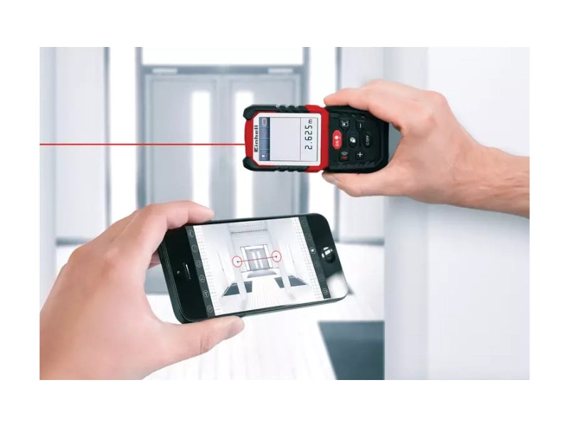 Misuratore laser Einhell TE-LD 60 misura fino a 60m bluetooth custodia inclusa