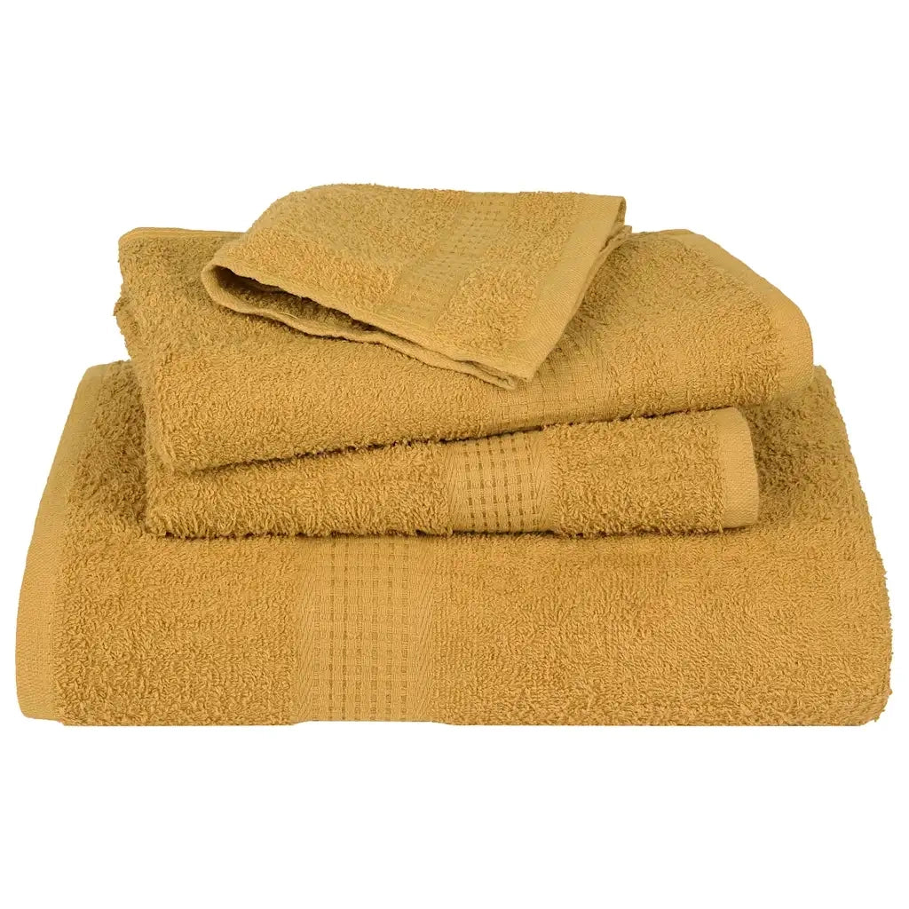 Asciugamani per sauna FROGN 10 pezzi Oro 80x200 cm 360 g/m² 136817