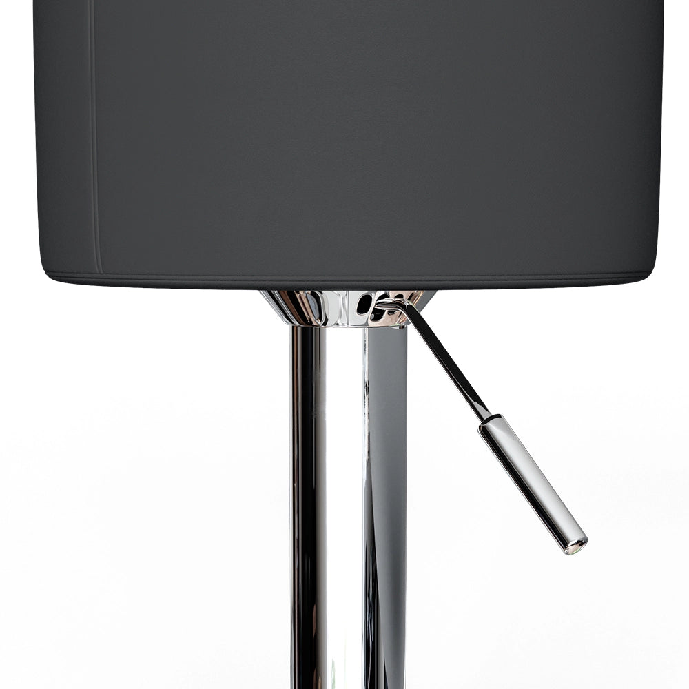 Vicco Set di 2 sgabelli da bar Nero 33 x 92 cm 2 parti
