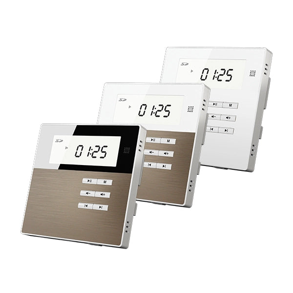 Kit Audio Amplificatore 2 Canali Incasso Bluetooth, FM, SD, SD e USB