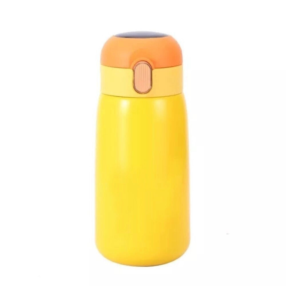 Trade Shop - Borraccia Termica Con Display Led Temperatura Thermos Acciaio Inox 420ml Tx-8334 -