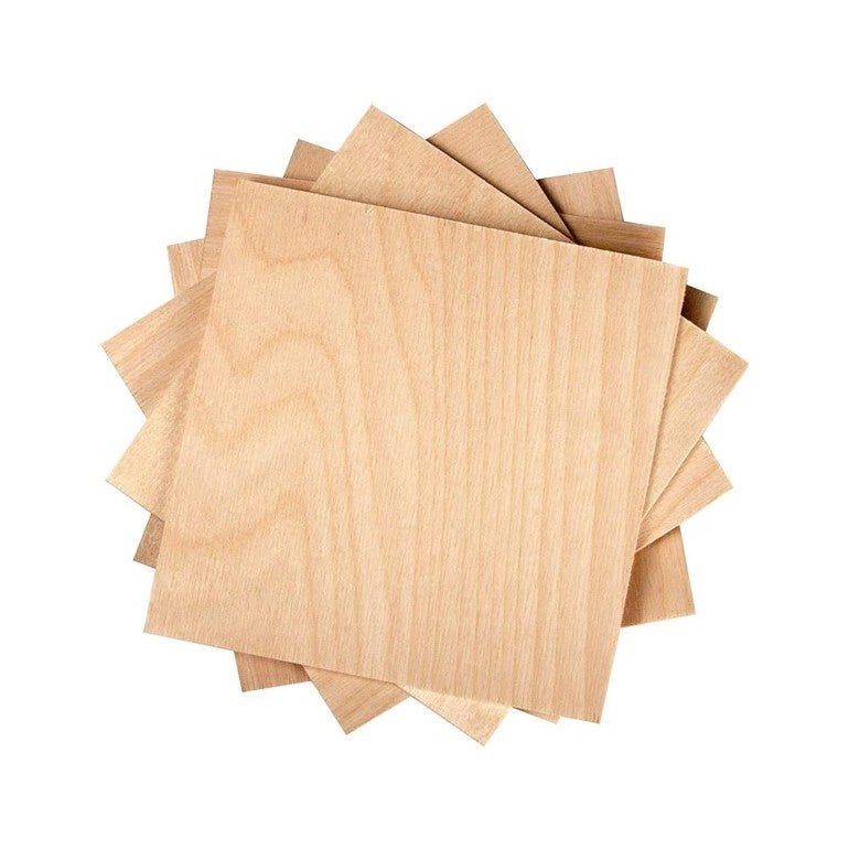10 fogli pannello compensato 3 mm betulla baltica A6 - 105 x 148 mm